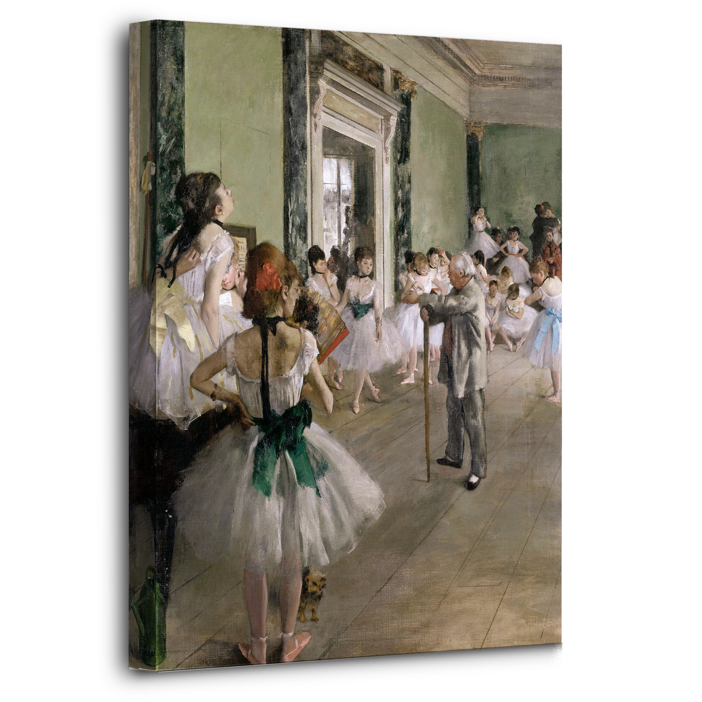 La Classe de Danse by Edgar Degas - Wall Art Canvas