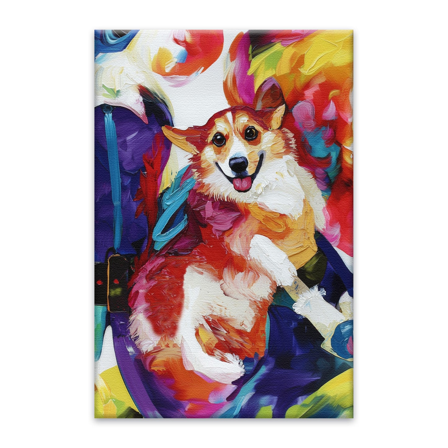 Artistic Oil Painting Style Custom Pet Canvas