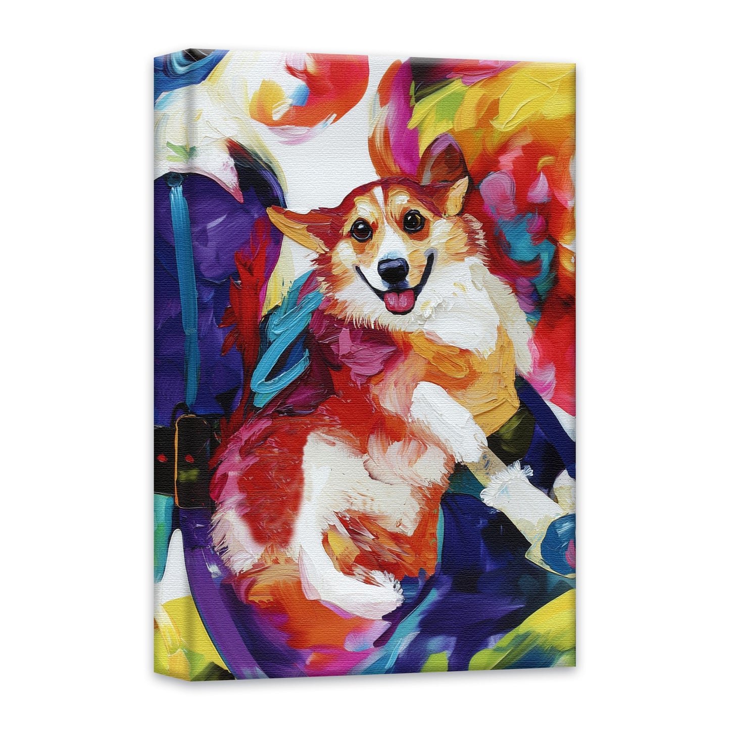 Artistic Oil Painting Style Custom Pet Canvas