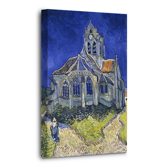 The Church at Auvers Van Gogh - Wall Art Canvas