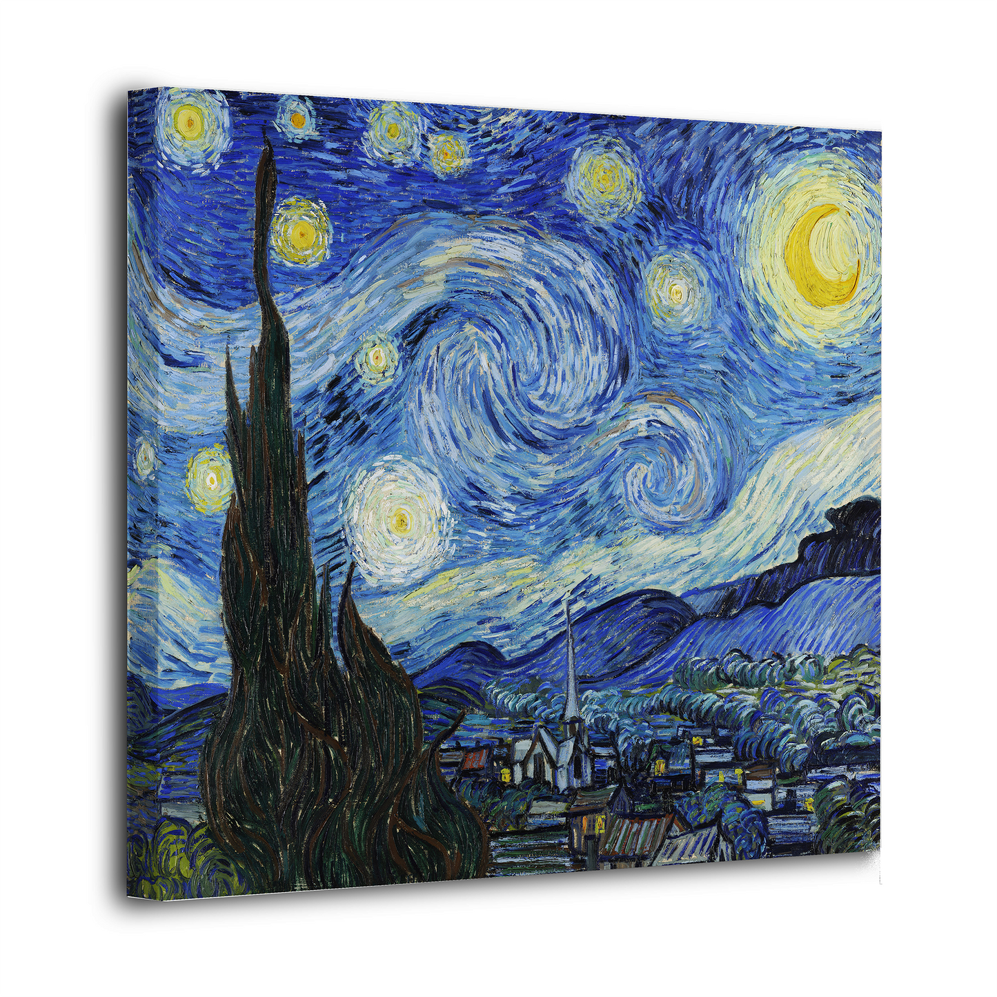 Starry Night by Van Gogh - Wall Art Canvas